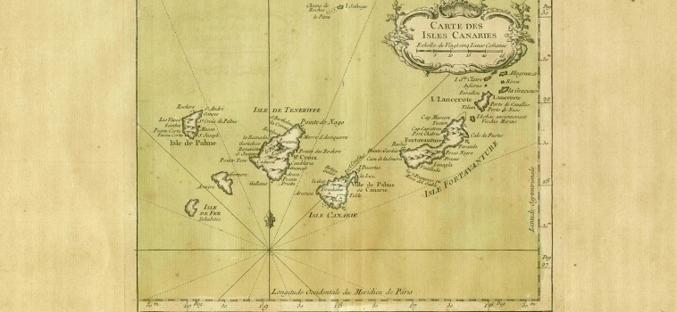 Carte des Isles Canaries – Tome III nº 93