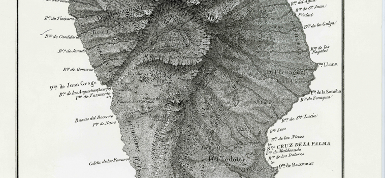 Carte de L’Ile de Palma