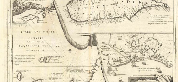 Isole e Mar delle Canarie Dette dagli Hollandesi Kanaariche Eylanden Possedutte
