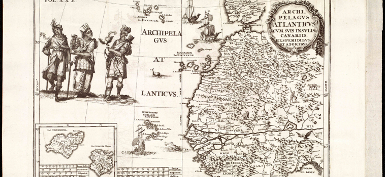 Archipelagus Atlanticus cum suis insulis Canariis, Hesperidibus et Azoribus