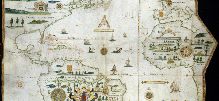 Carte de l’Océan Atlantique