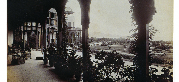 On the Veranda, Sta. Catalina Hotel
